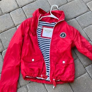 Abercrombie and fitch wind breaker kids jacket